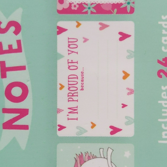 NWOT Magical Lunchbox Notes Set - 24ct. - Picture 4 of 6